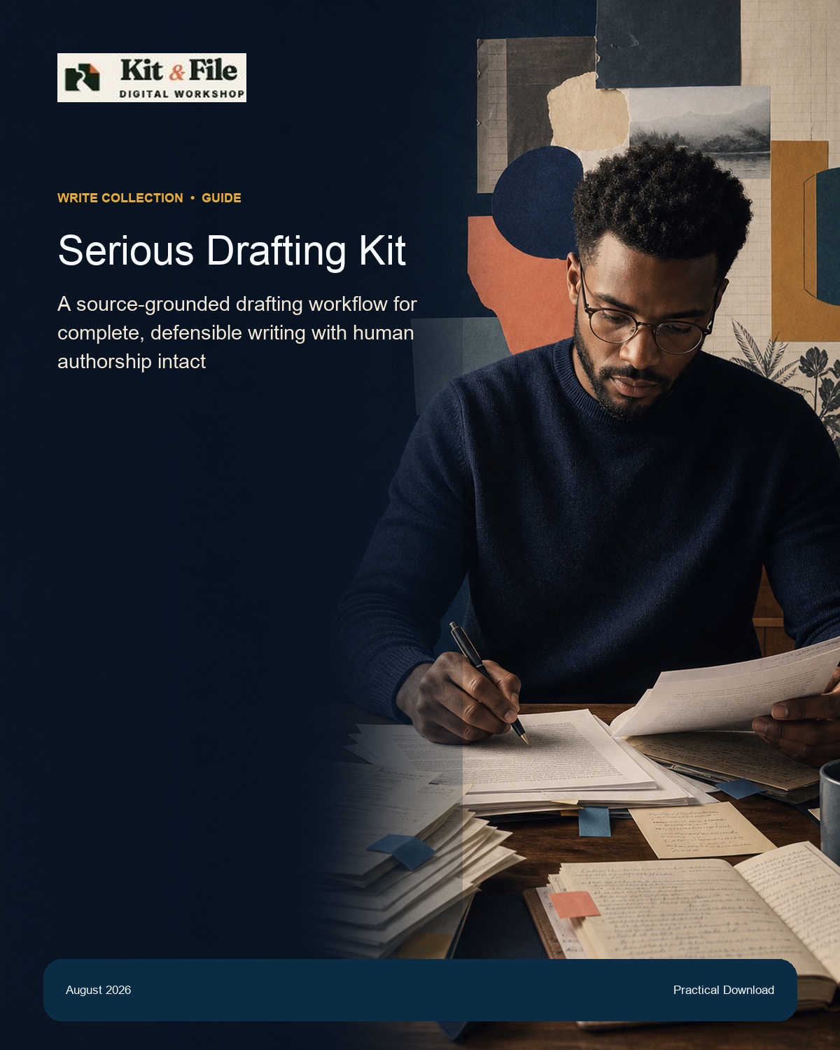AI Drafting Toolkit for Serious Writers cover